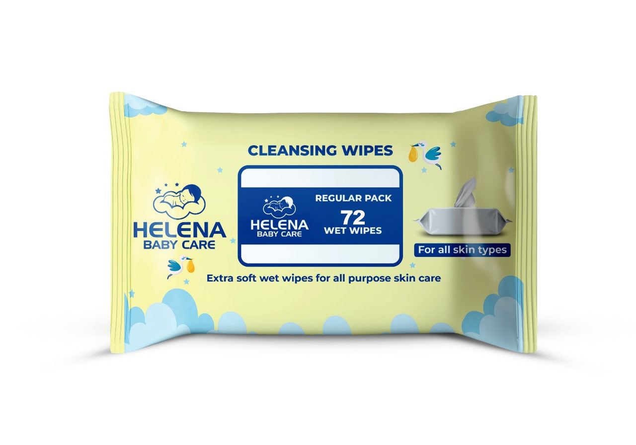 Helena Baby Wipes 72 Sheets